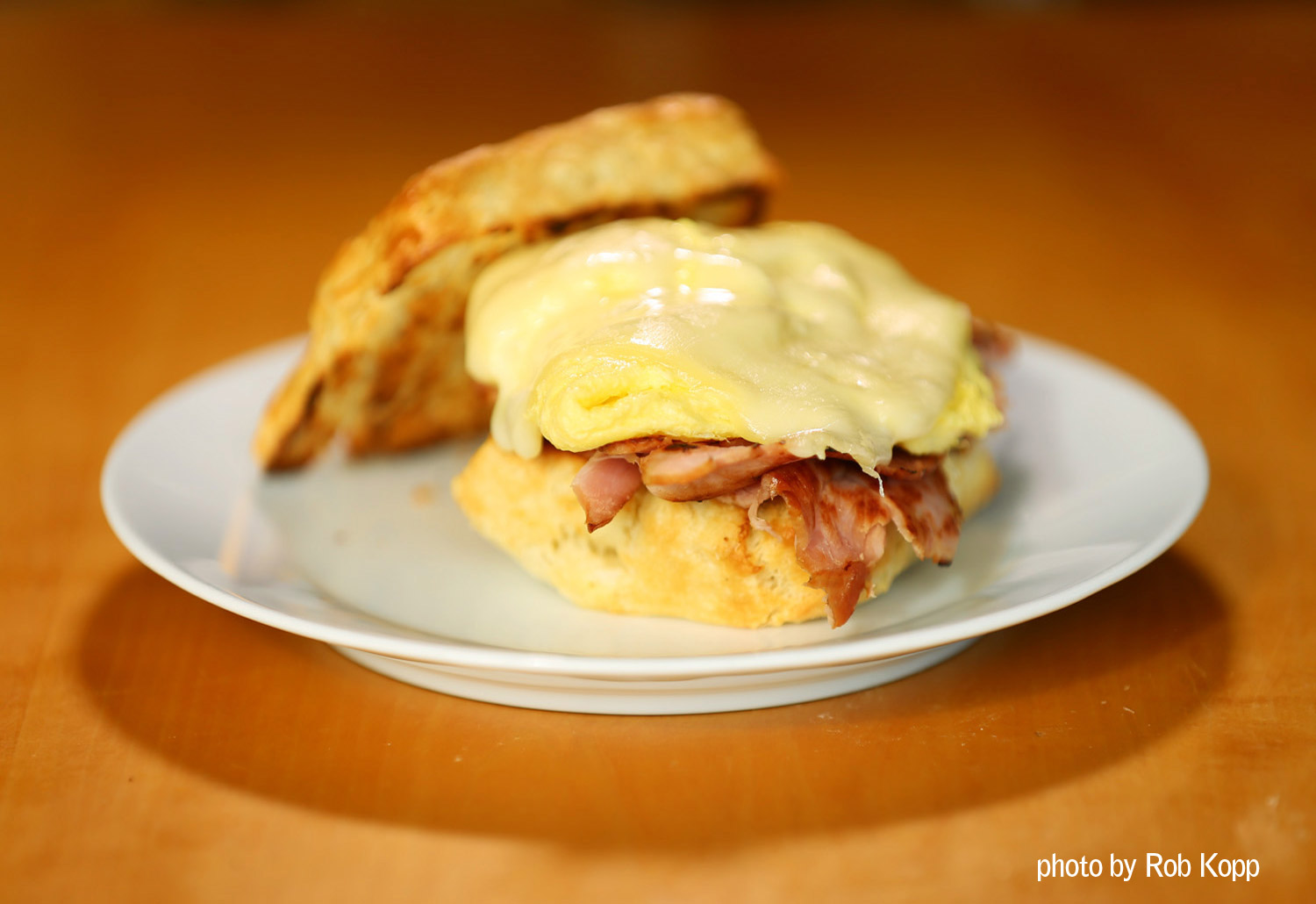 Biscuit Sandwich - Egg, Meat & Cheese
